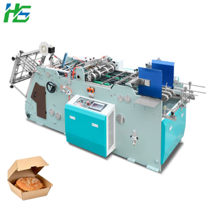 Macchina per l'incartonamento di alimenti per scatole di hamburger di carta HS-800